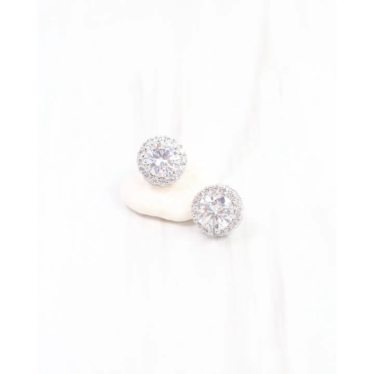 Winslow Embellished Cz Stud Earring