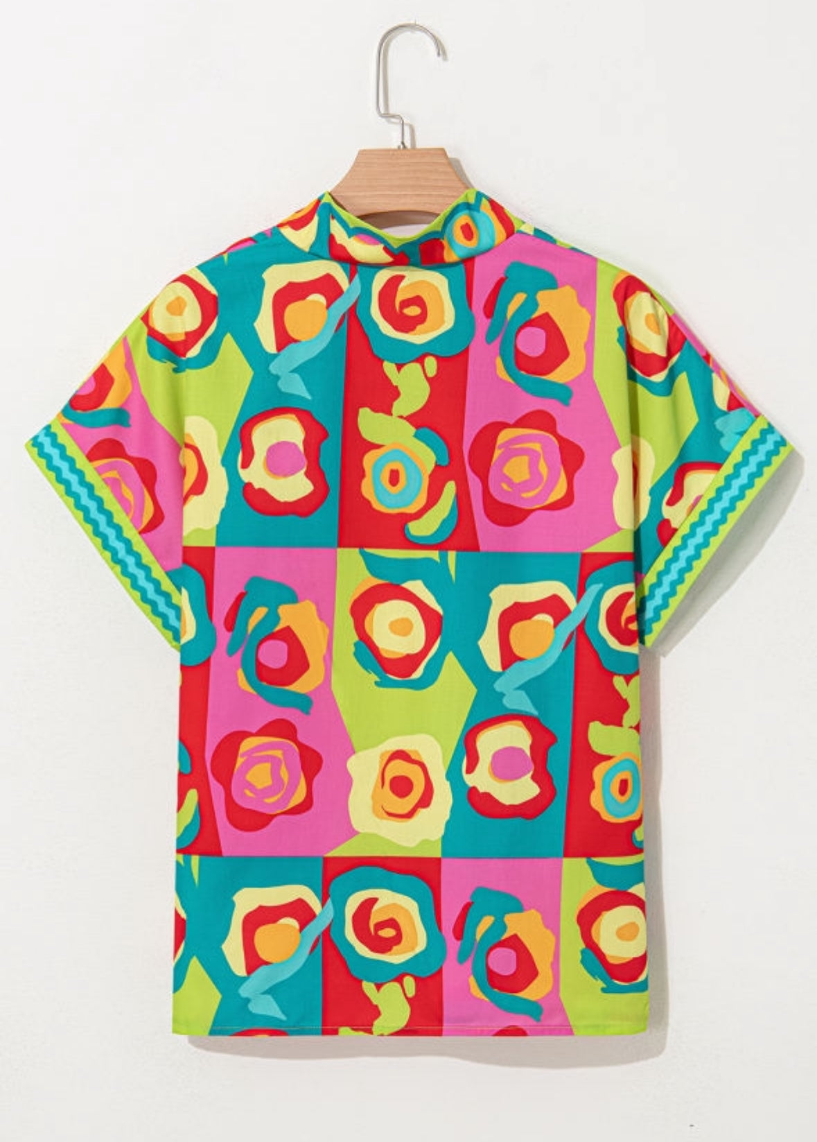 Bold Abstract Top
