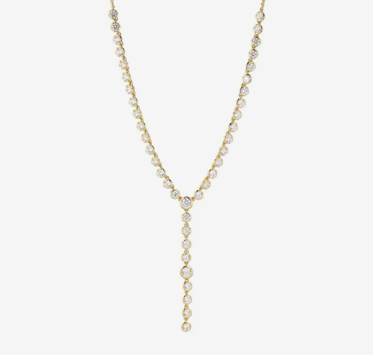 Middle Drop Glitzy Necklace