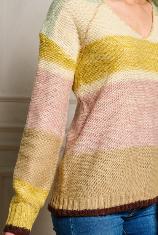 Sunday Striped Sweater