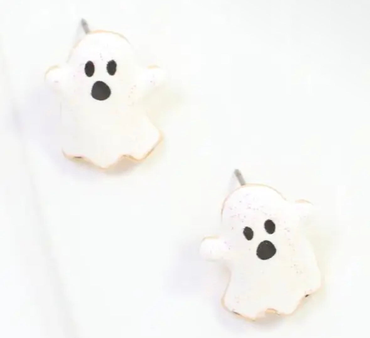 Say Boo Ghost Stud Earring