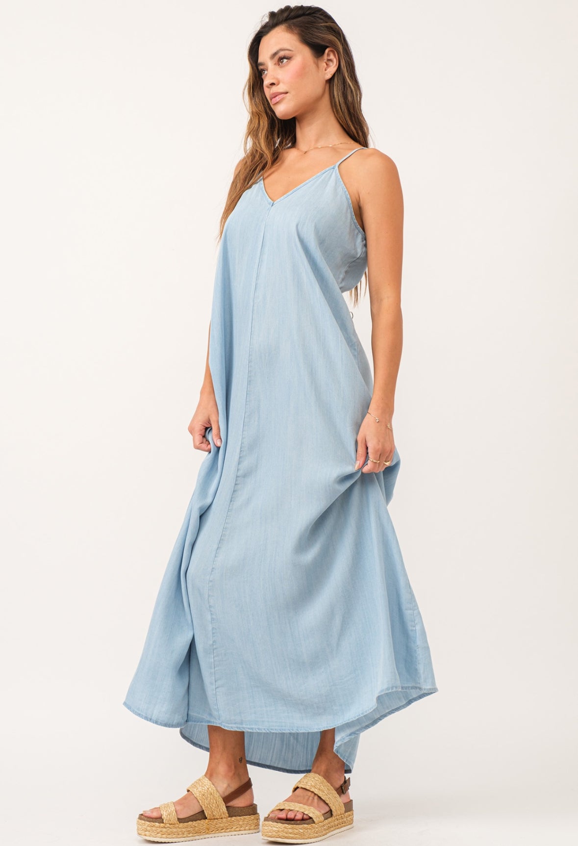 Dana Perfect Blue Maxi Dress