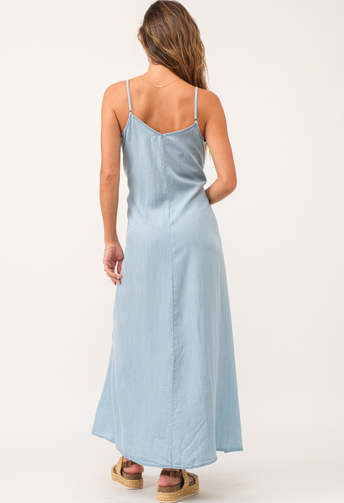 Dana Perfect Blue Maxi Dress