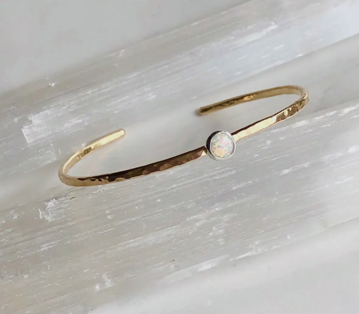 Handmade Opal Cuff