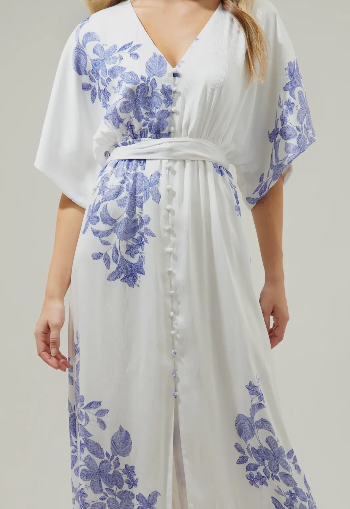 Berlin Floral Mielle Kimono Dress