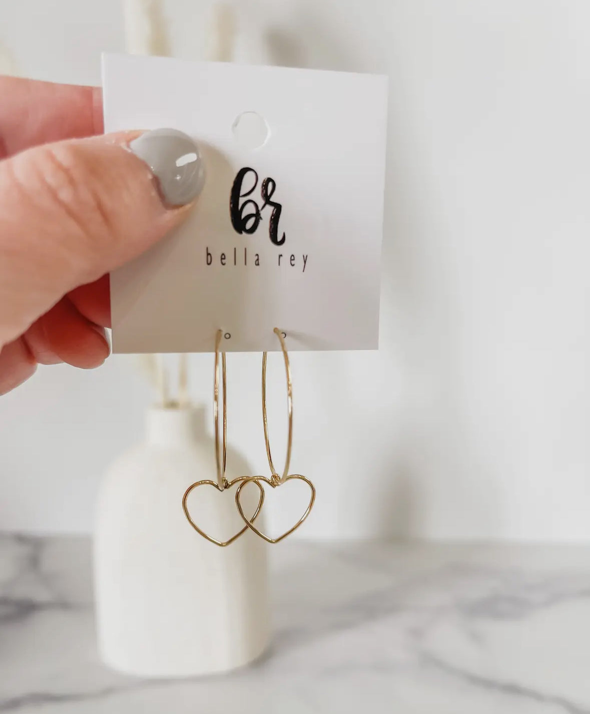 The Anna Ryan Gold Plated Hoop