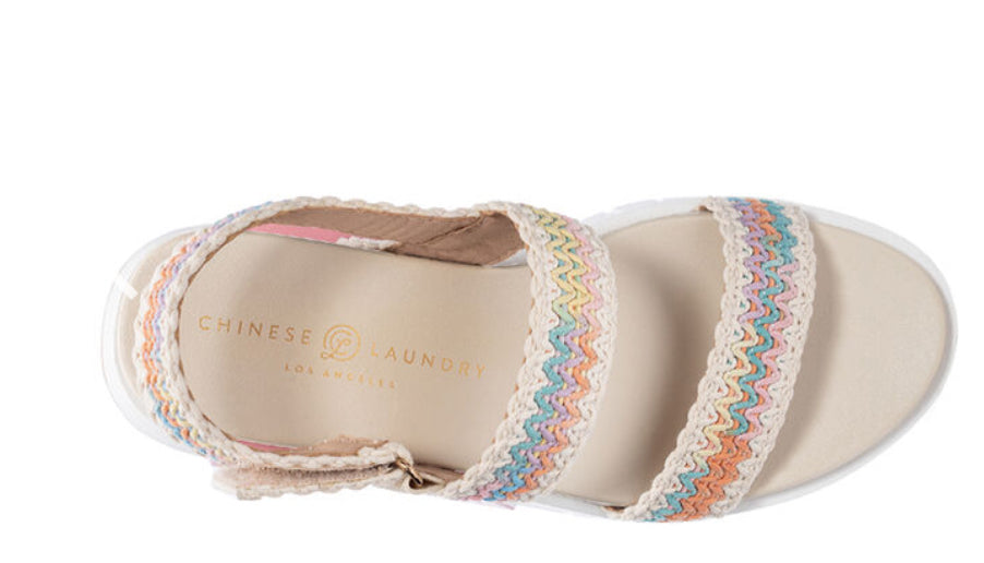 Egan Platform Wedge Sandals