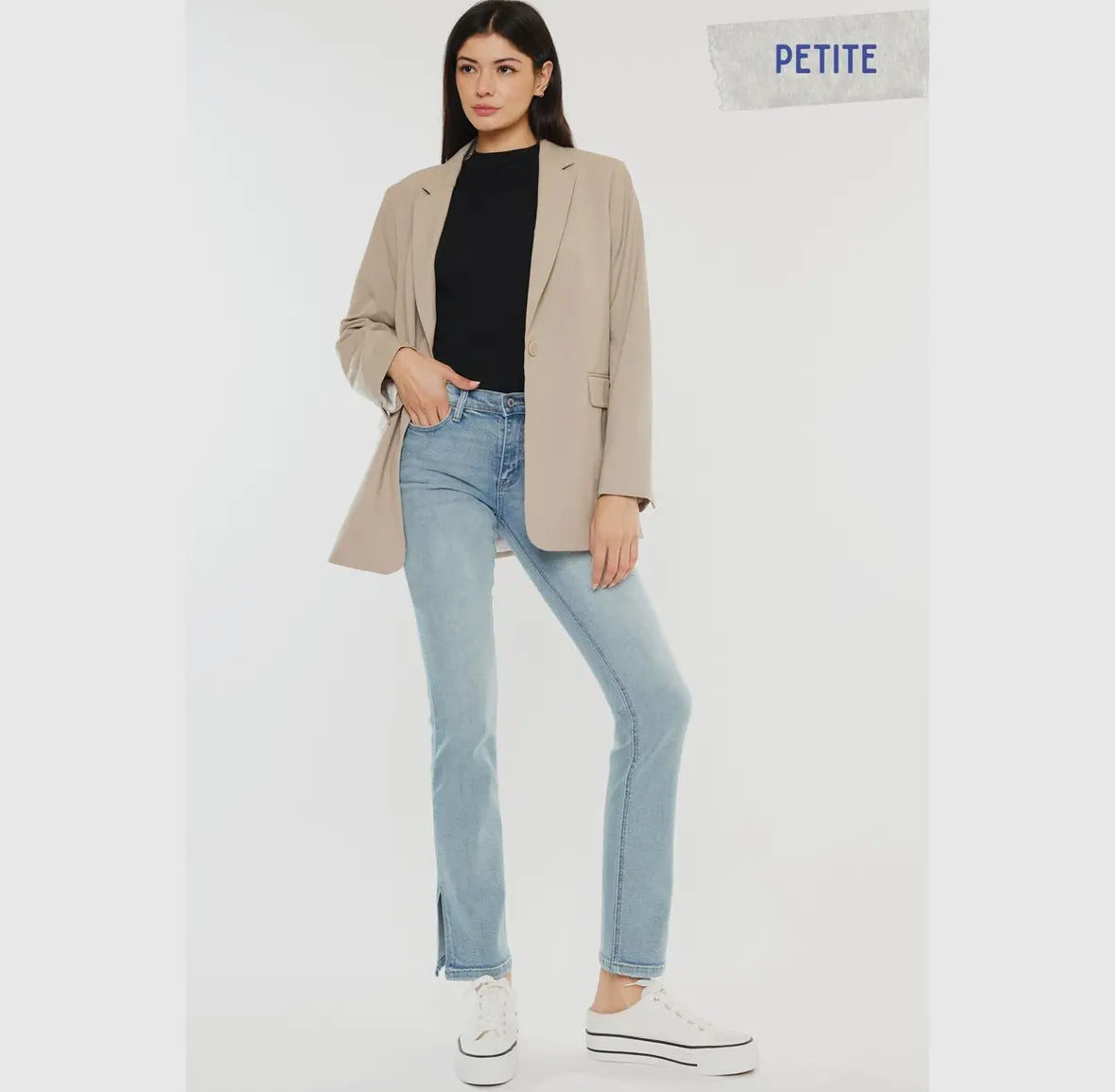 Petit MidRise Y2K Jean