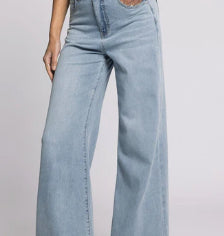 Taylor Wide Leg High Rise Jean