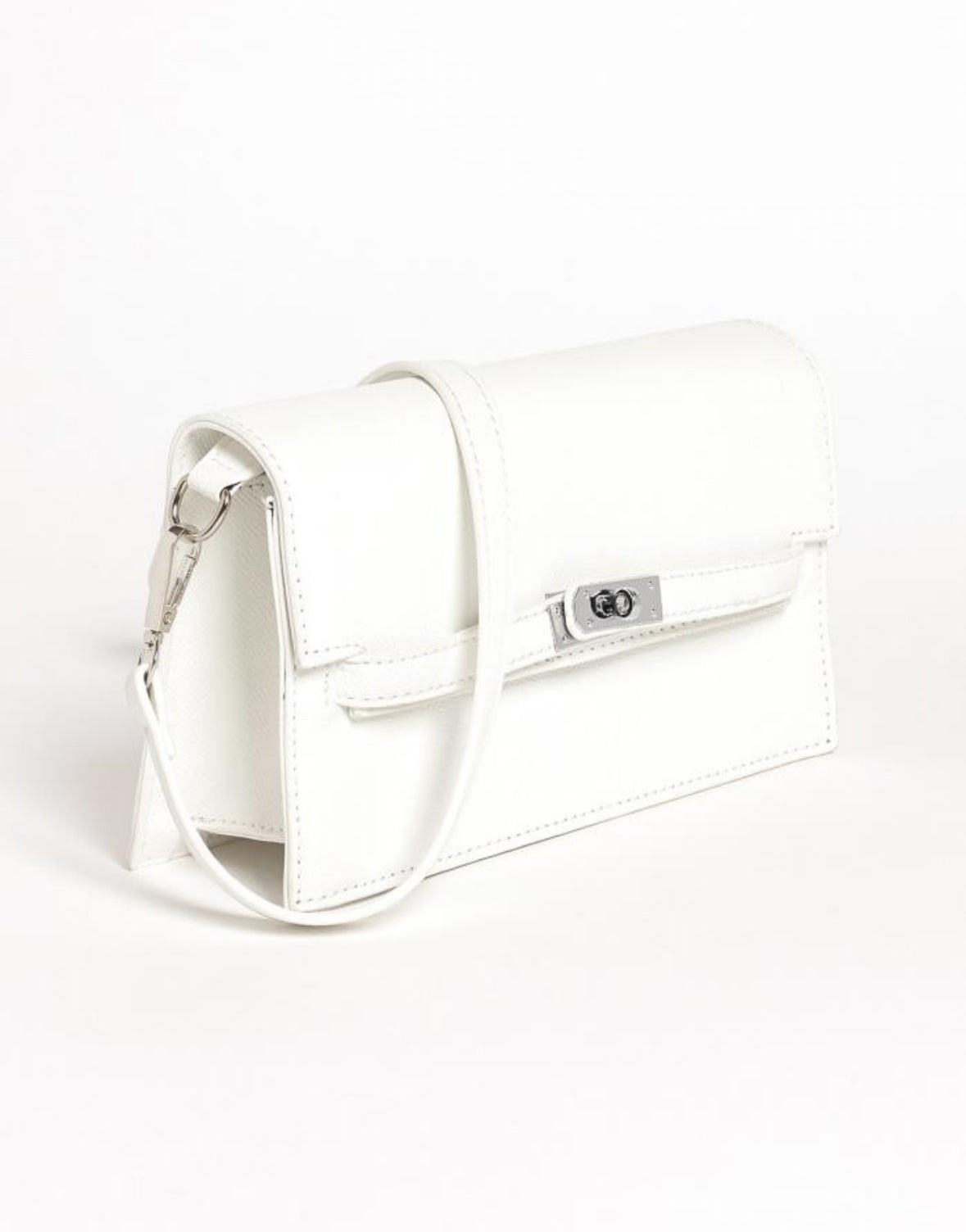 Leather Flap Envelope Bag