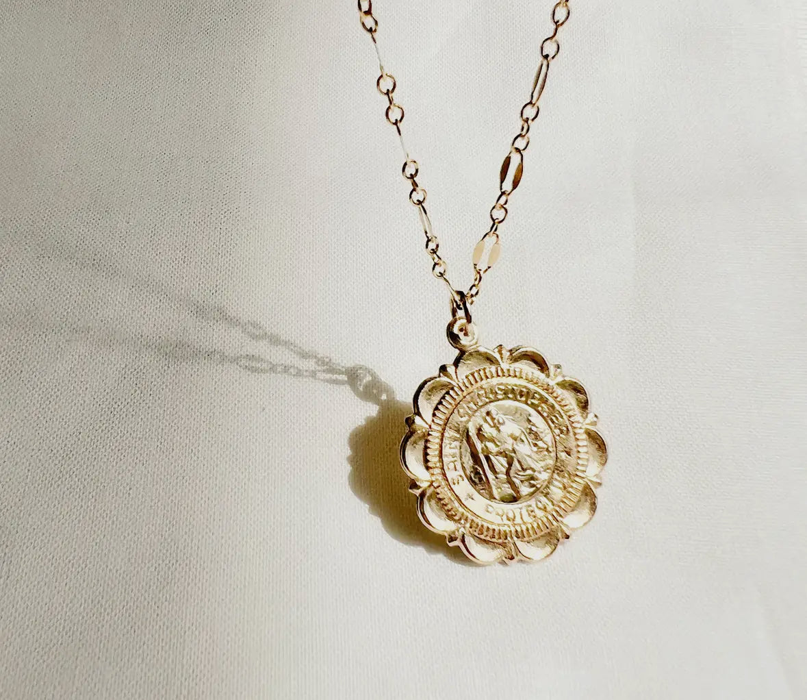 Traveler St. Christopher Necklace