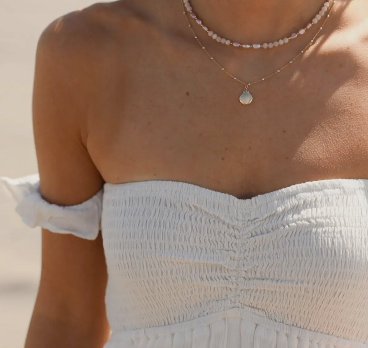 Sunset Freshwater Pearl Necklace