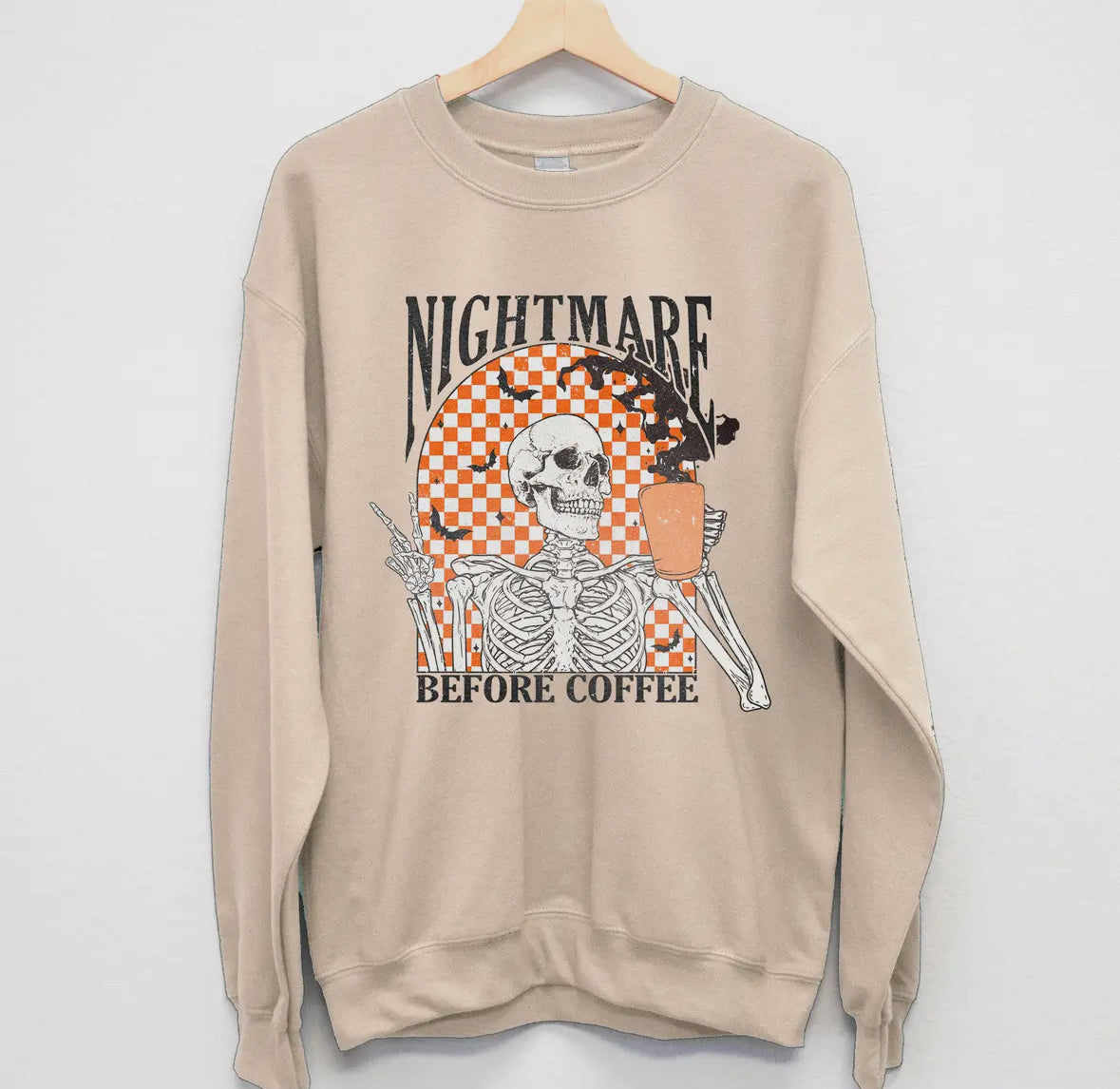 Nightmare Before Coffee Sweatshirt