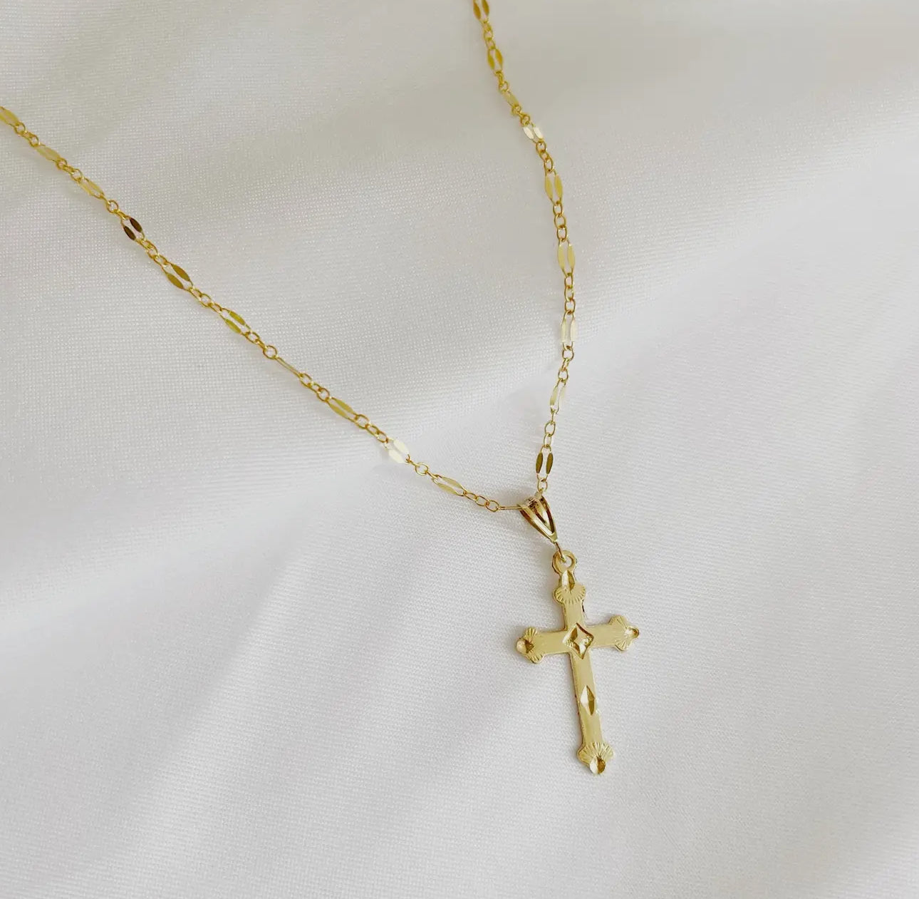 Risen Cross Necklace
