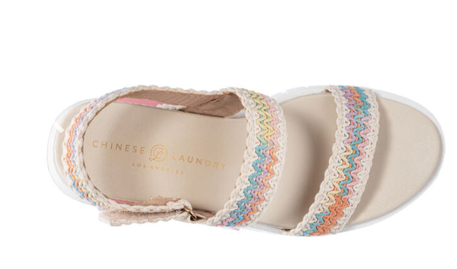 Egan Platform Wedge Sandals