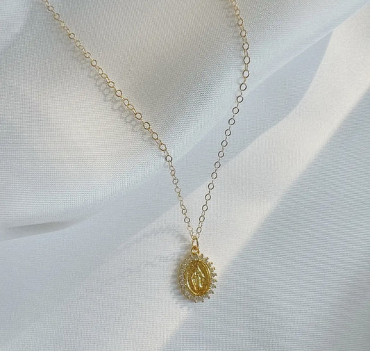 Blessed Mother Necklace