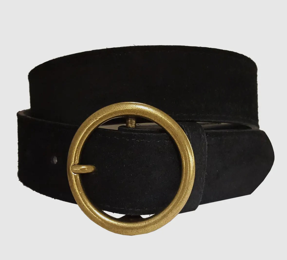 Genuine Suede Belt