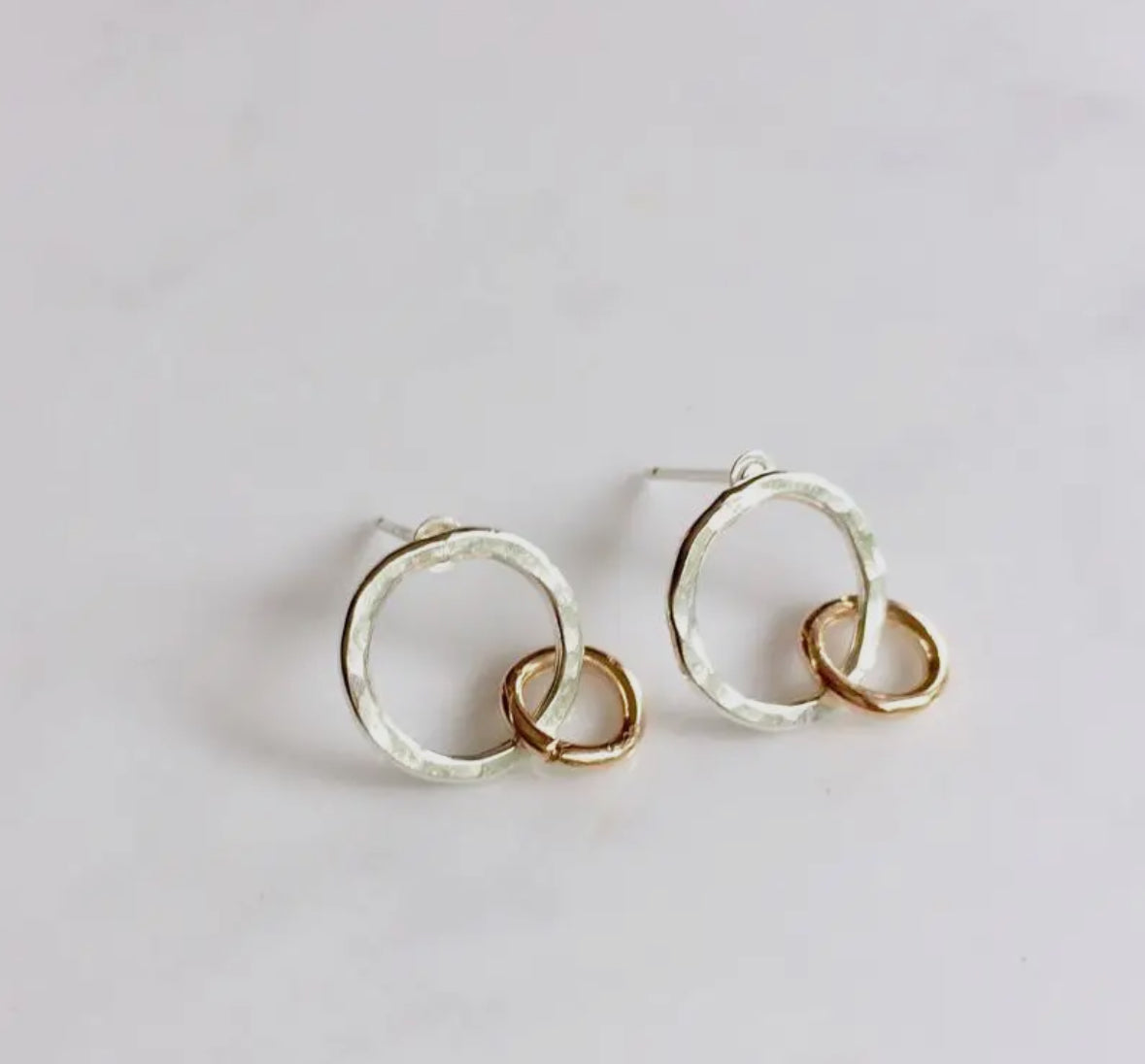 Double Circle Earrings
