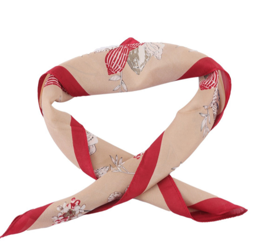 Vintage Silk Scarf