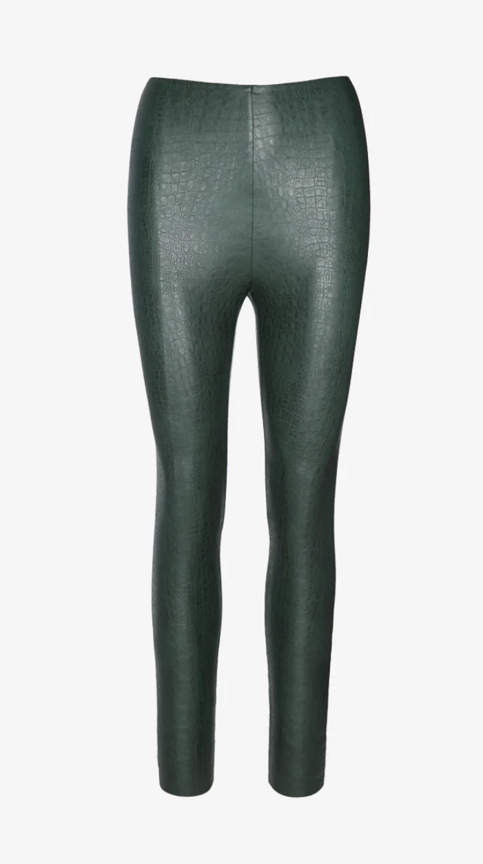 Commando Faux Leather Animal Legging