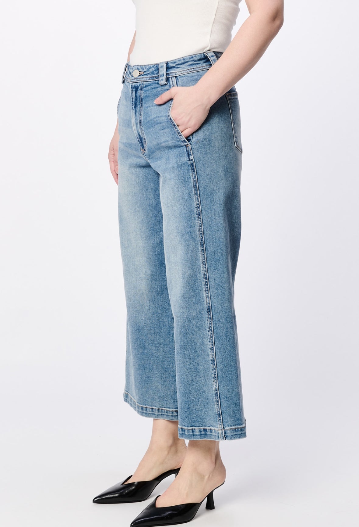 Audrey Surfwind High Rise Cropped Jean