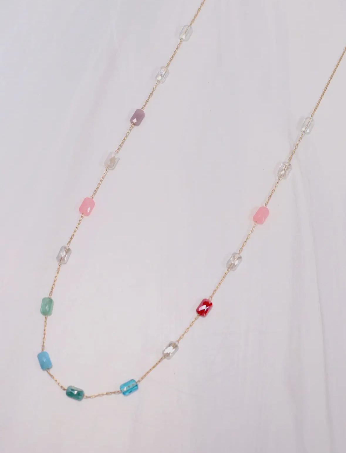 Fairway Glass Bead Necklace