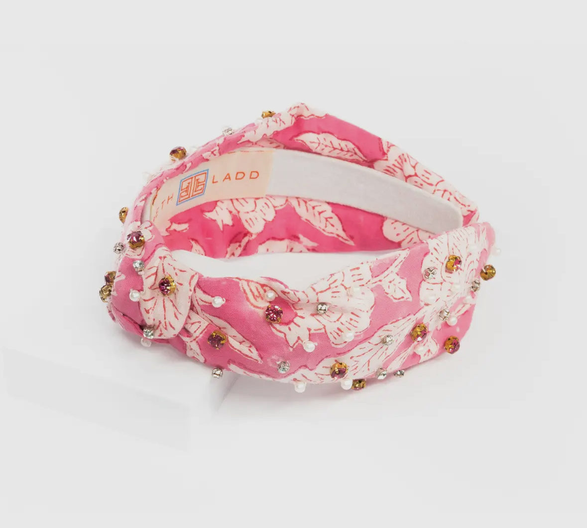 Gem Block Print Headband