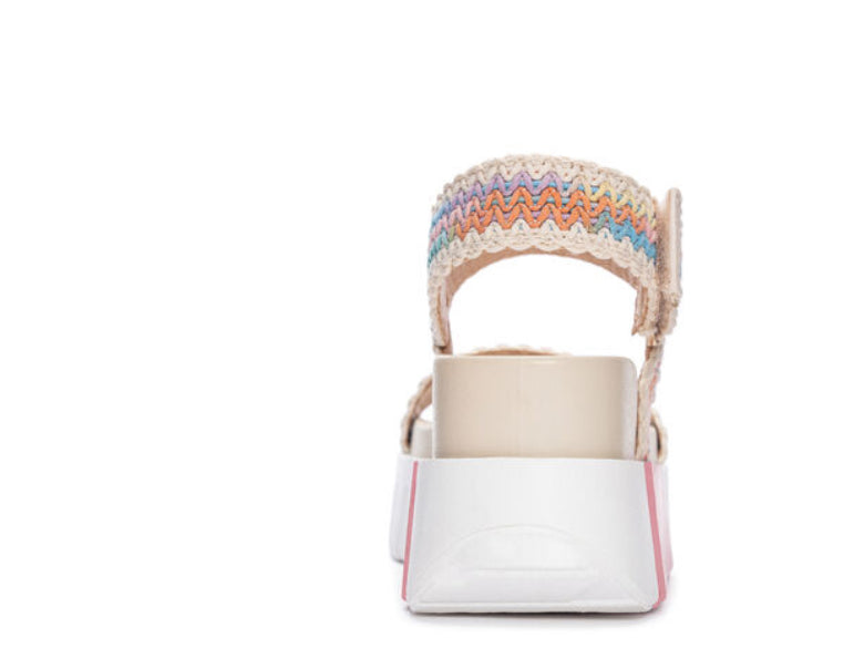 Egan Platform Wedge Sandals