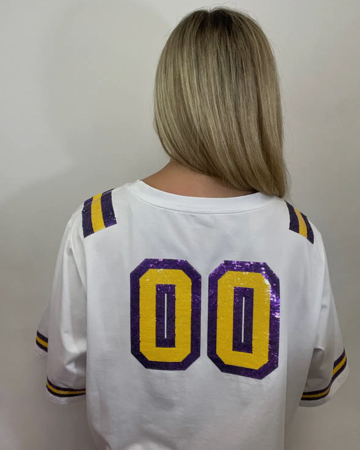 Set It Off Sequin Jersey Tee