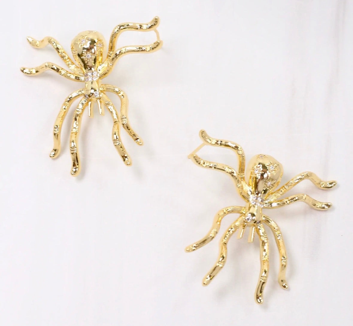 Spooky Spider Earrings