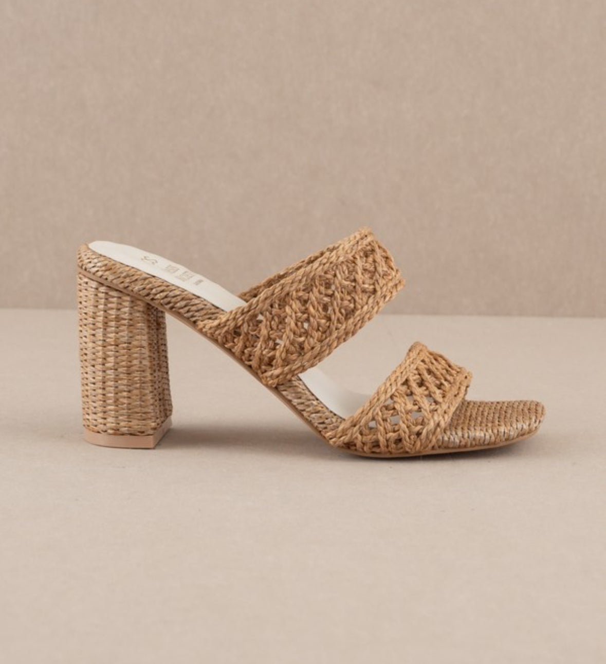The Barbara Double Woven Band Heals