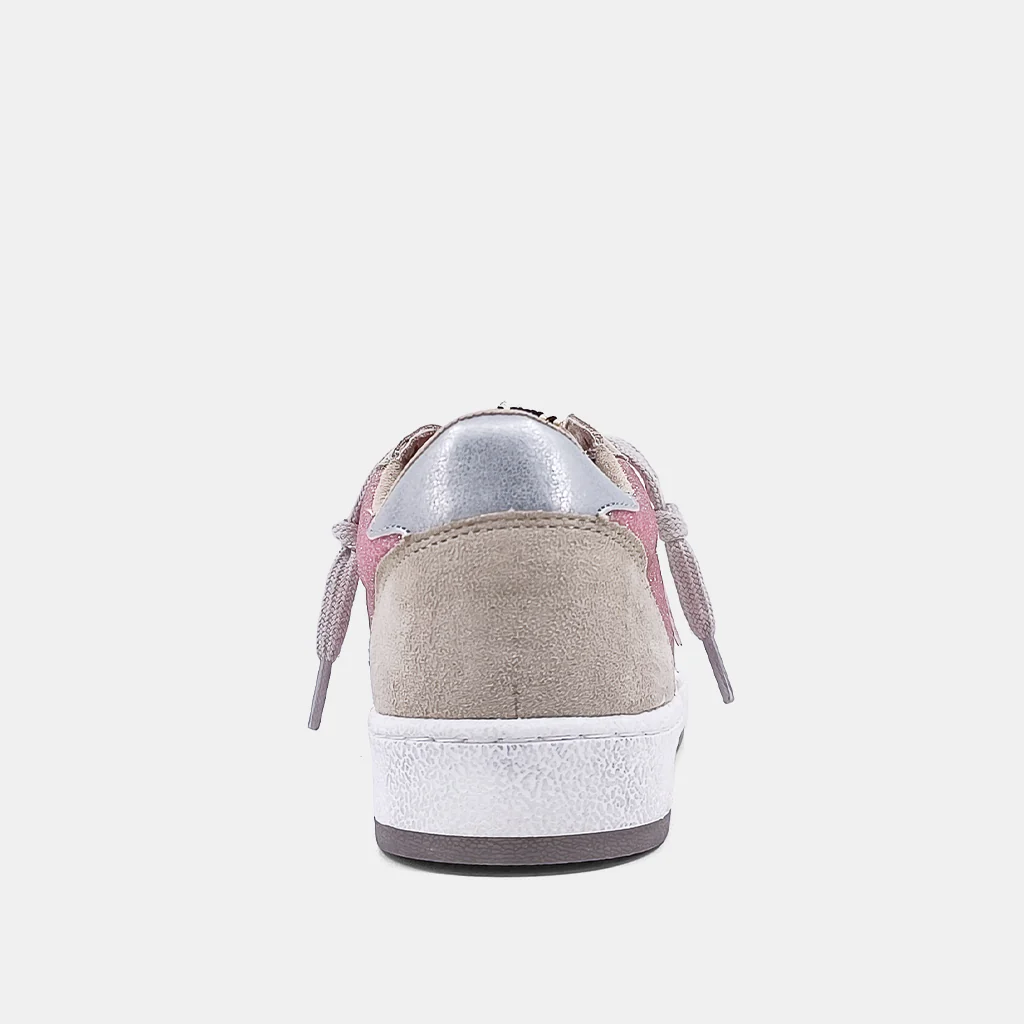 Paz Pink Glitter Sneaker