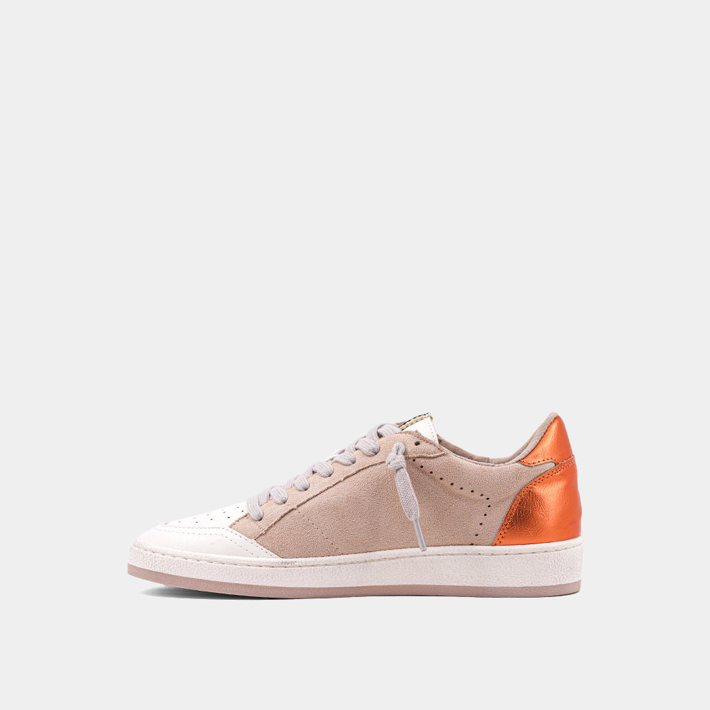 PAZ Beige Suede Sneaker