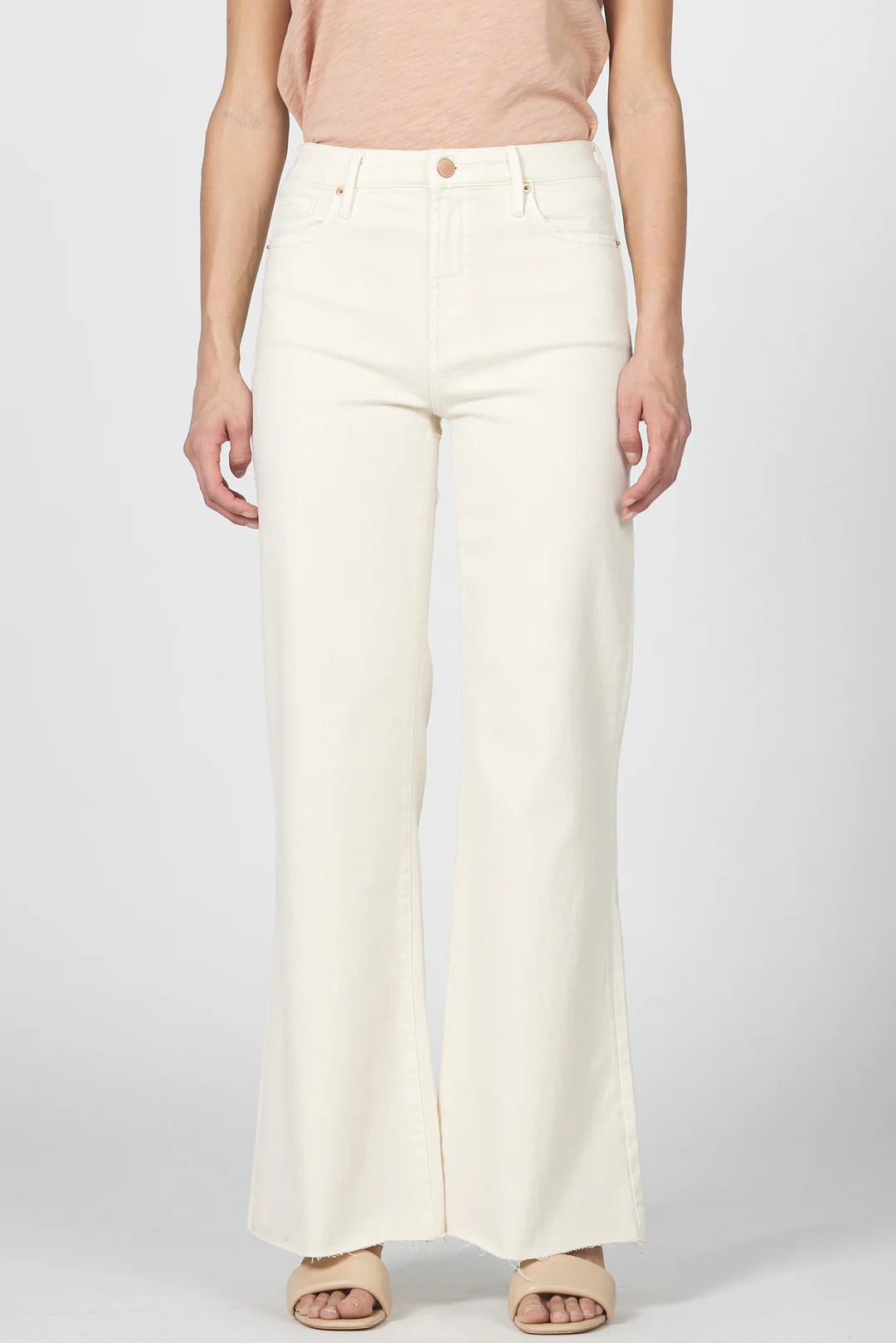 Fiona Wheat Wide Leg Jeans