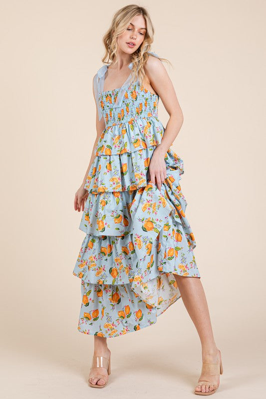 Feelin’ Fruity Tiered Dress