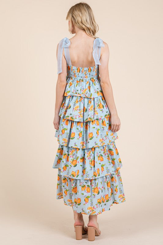 Feelin’ Fruity Tiered Dress