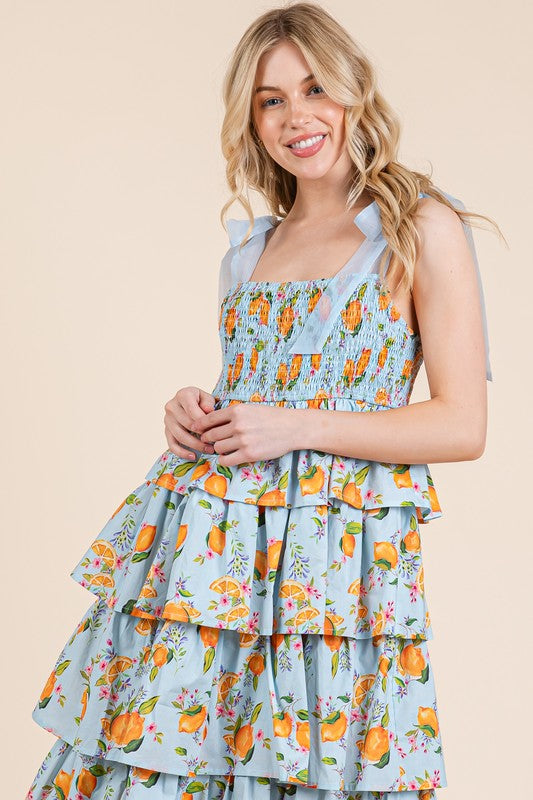 Feelin’ Fruity Tiered Dress
