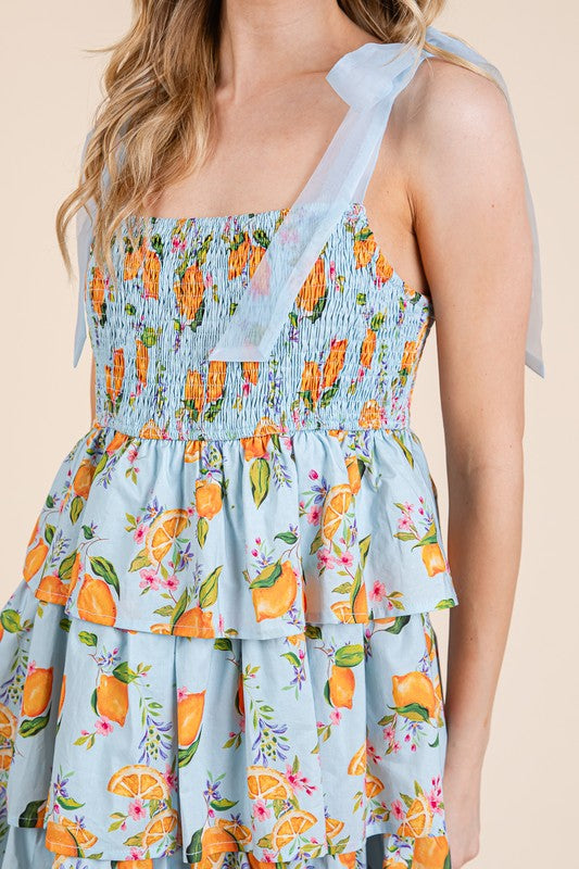 Feelin’ Fruity Tiered Dress