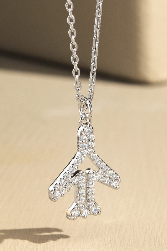Airplane Necklace