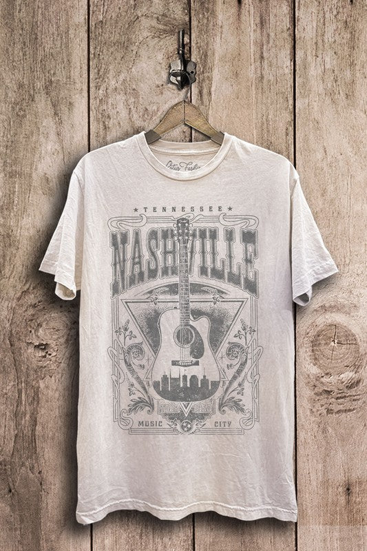 Nashville Washed Graphic Tee