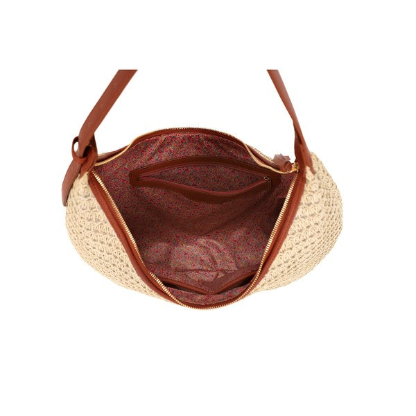 Stella Straw Hobo Bag