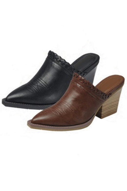 Brown Ximena Heels