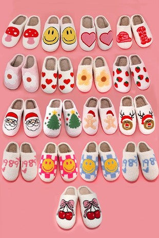 Christmas Tree Slippers
