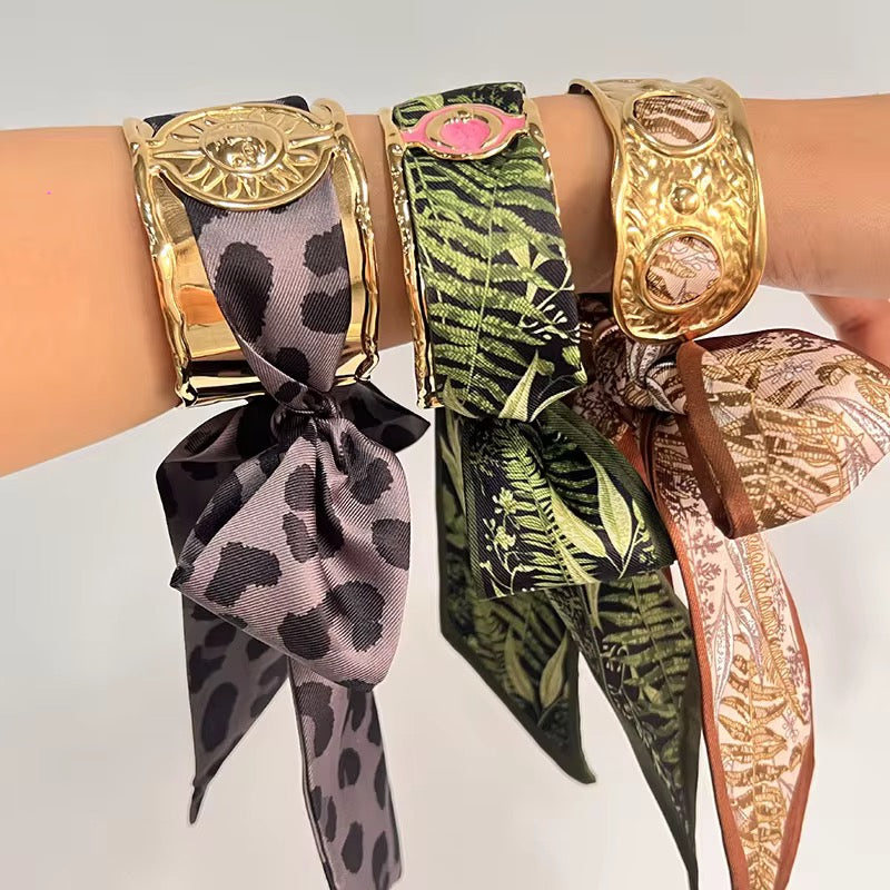Scarf Bangle Bracelets