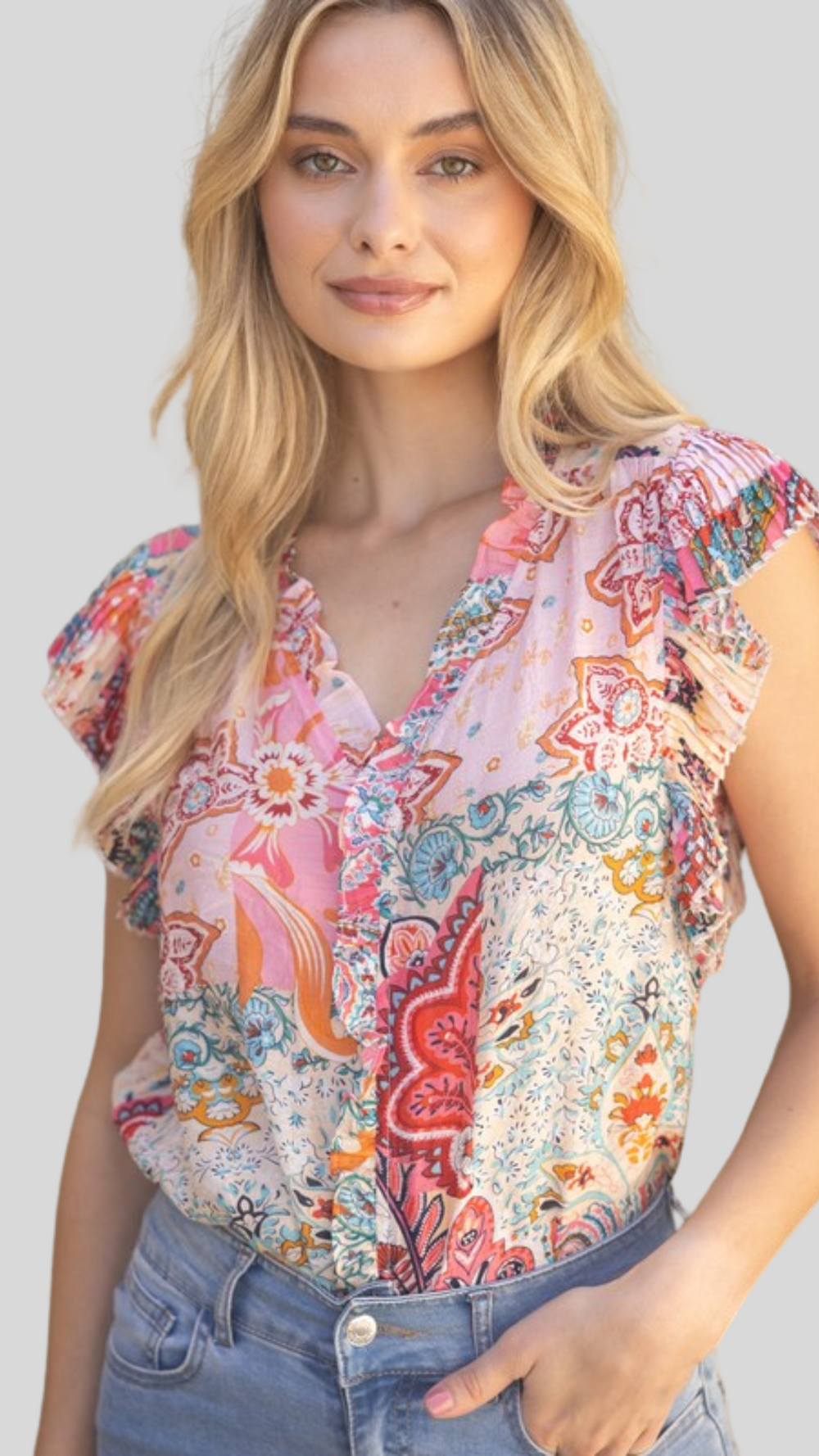 Pretty and Paisley Top