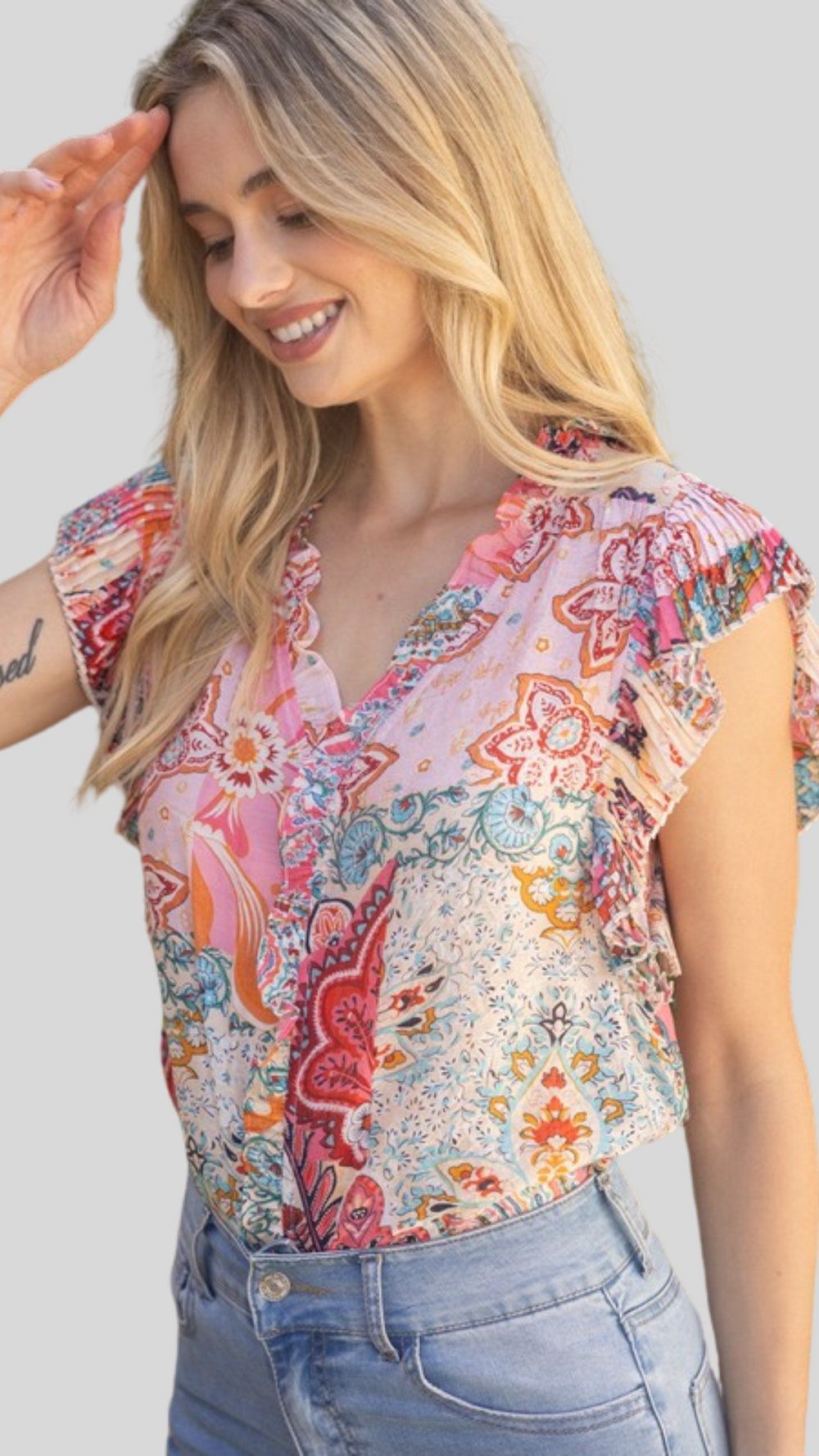 Pretty and Paisley Top