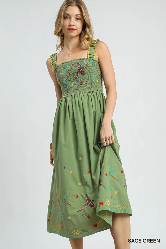 Regal Rio Midi Dress