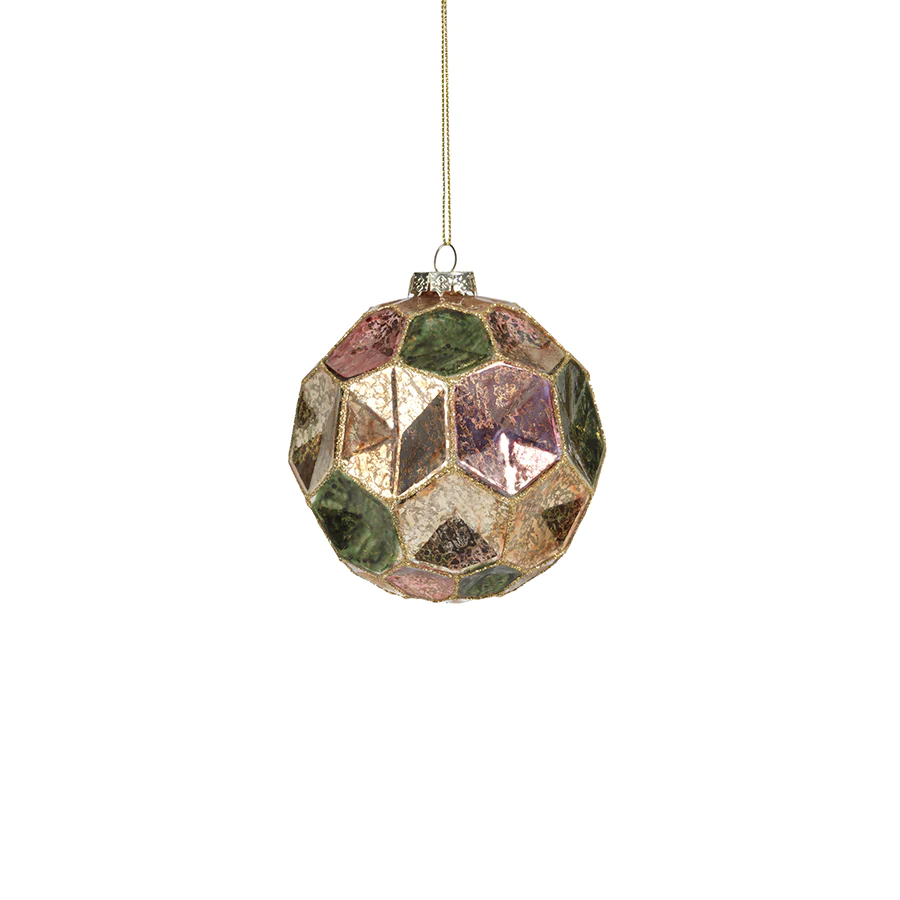 Dimpled Colorful Ornament