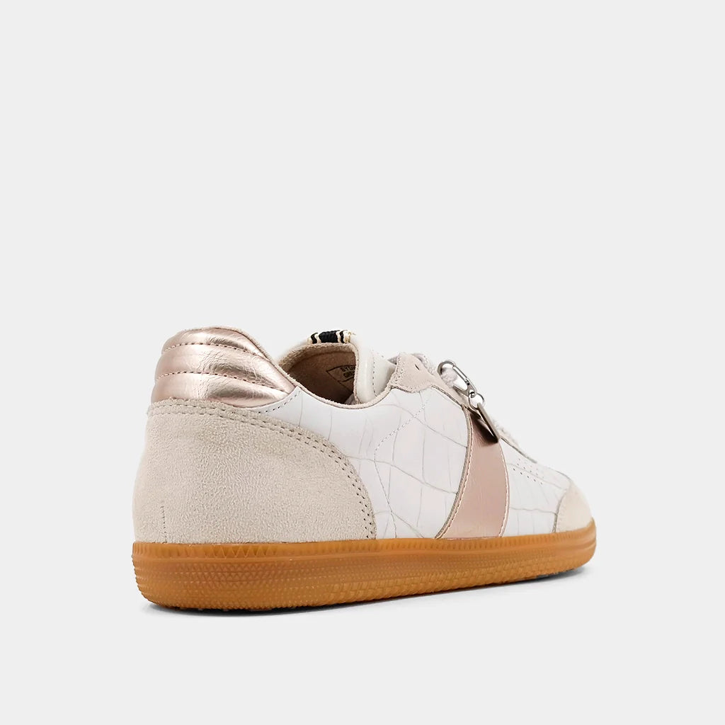 Grey Croco Sydney Sneakers