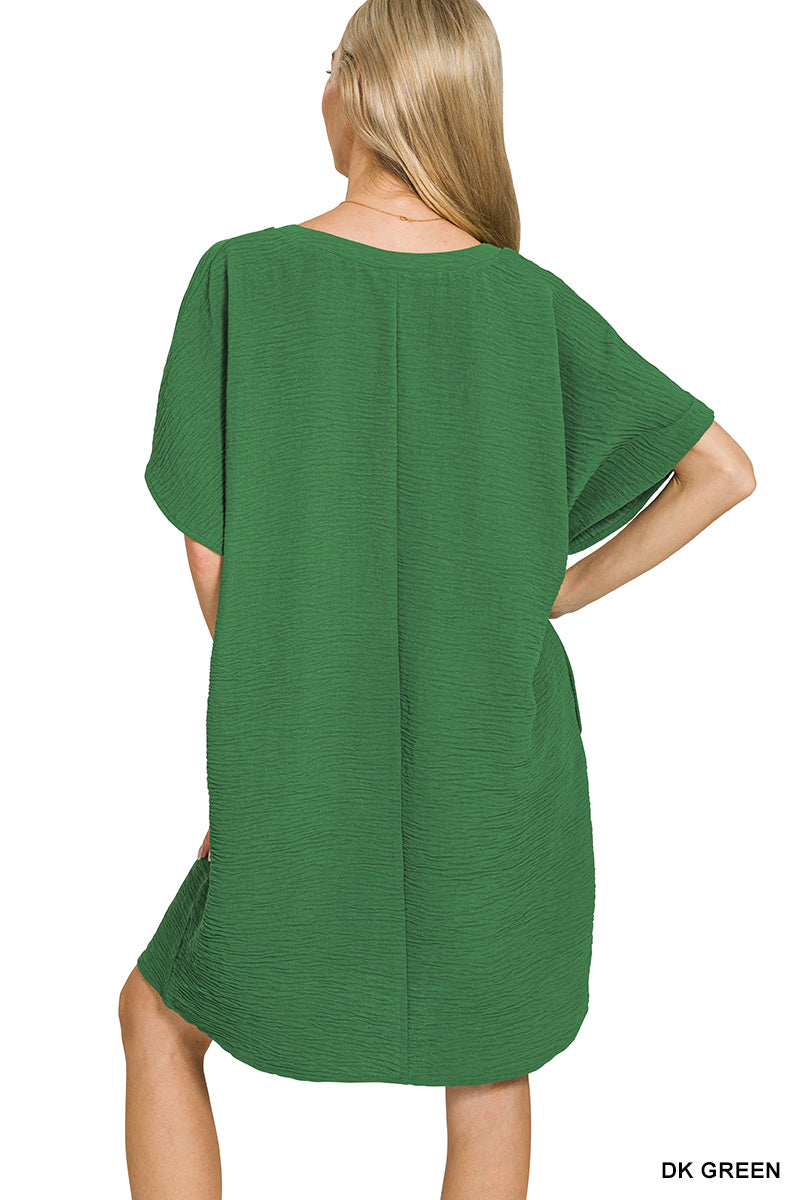 Kelly Green Air Flow Dress